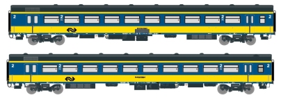 Exact-Train EX11062 - H0 - Personenwagen ICR Nachverkehr, NS, Ep. IV - Wagen 3
